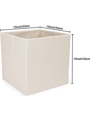 Çocuk Saklama Kutusu | Çocuk Odası Için Birinci Sınıf Oyuncak Kutusu I Oyuncak Kutusu (33 x 33 x 33)
