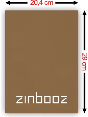 Zinbooz London Ahşap Poster 20X29 cm