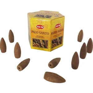 Hediye Kesesi Palo Santo Geri Akış Şelale 10'lu Tütsü Mumu