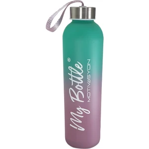Renkli 750 ml Motivasyon Cam Su Matarası HK2707