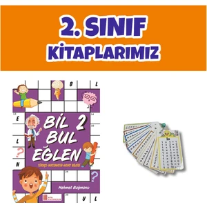 Ata Yayıncılık 2. Sınıf Bil Bul Eğlen -Zincirli Çarpım Tablosu Kartelası