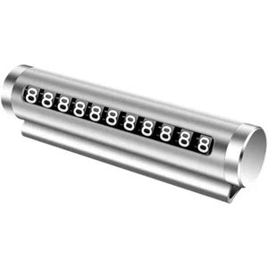 Herşey Fırsat Araç Içi Numaratör Telefon Yazma Metal- Krom