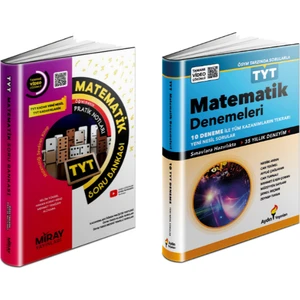 Miray Yayınları TYT Matematik Soru Bankası & TYT Matematik Denemesi