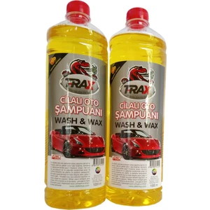 Çakır Grup Cilalı 1 L Oto Şampuanı Portakallı Süper Kalite Temizlik(2 Adet) Yıkama Süngeri Hediye