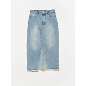 80534 Tint Yıkama Yırtmaçlı Denim EtekTint