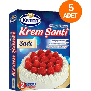 Krem Şanti Sade 150 gr (5 Adet)