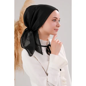 Melodi Scarf Kadın Tesettür Iç Başörtüsü %100 Pamuklu Beyaz
