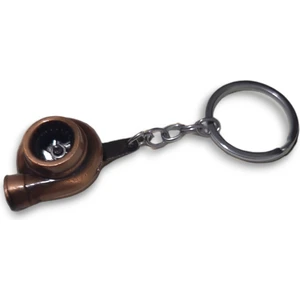 Metal Oto Anahtarlık Turbo Figürlü