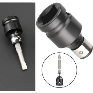 1/2 Matkap Chuck Mandrenli Adaptör Somun Sökme Makinesini Hex Bits Uç Dönüştürme Paratı
