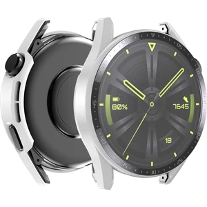 Huawei Izle Gt 3 46MM Sert Pc Akıllı Izleme Kılıfı+Hd Temperli Cam Dial Plaka Tasarım Ekran Koruyucusu (Yurt Dışından)