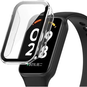 Xiaomi Redmi Band 2, Hard Pc Tam Koruma Kapağı Temperli Cam Ekran Koruyucusu ile Izle Kılıfı (Yurt Dışından)