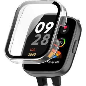 Xiaomi Redmi Için Temperli Cam Ekran Koruyucu ile 3 Pc Koruyucu Kılıf Izle Akıllı Saat Anti Fall Kapak (Yurt Dışından)