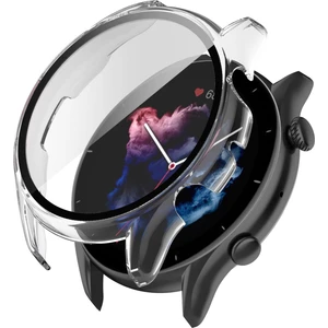 Akıllı Izle Sabit Pc Çerçevesi Huami Amazfit Gtr3/gtr3 Pro Için Temperli Cam Ekran Koruyucu Izleme Kılıfı ile Yerleşik (Yurt Dışından)