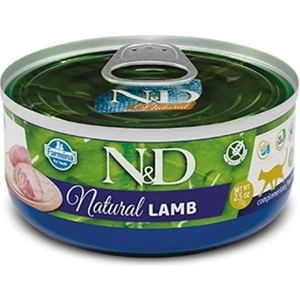 Natural Kuzu Etli Yetişkin Kedi Konservesi 70 gr