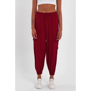 Kadın Beli Lastikli Kargo Cepli Paça Lastikli Pantolon RD23YB404515