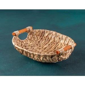 Hasır Oval 31X27CM Ekmek Meyve Sepeti ACR-053