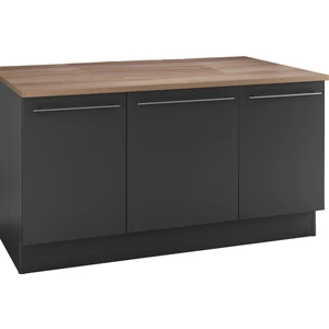 T Designo Merlin Mutfak  Alt Modül 150 cm Antrasit - Tezgah Dahil