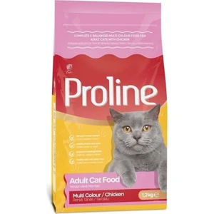 Renkli Taneli Tavuklu Yetişkin Kedi Maması 1.2 kg