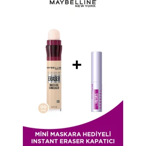 Maybelline New York Mini Surreal Maskara Hediyeli Instant Anti Age Eraser Kapatıcı - 00 Ivory