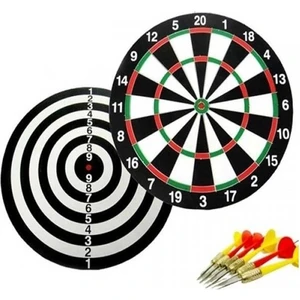 Iğneli Çift Taraflı Hedef Dart Tahtası 12 Inc - 4 Oklu