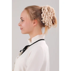 Melodi Scarf Tesettür Için Slim Ince Eşarp Topuzu Topuz Tokası