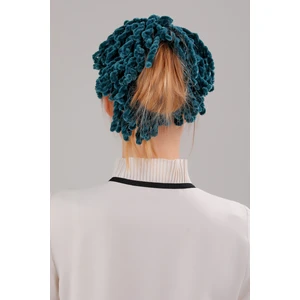 Melodi Scarf Tesettür Için Slim Ince Eşarp Topuzu Topuz Tokası