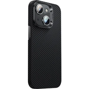 iPhone 14 Uyumlu Kılıf Karbon Fiber Benks 600D Essential Kevlar Kapak