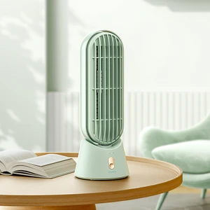 Masaüstü Soğutucu Fan Benks Ace Tower F25 Taşınabilir Şarjlı LED Işık Göstergeli 4 Farklı Mod