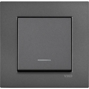 Artline Novella Füme Işıklı Anahtar Çerçeveli