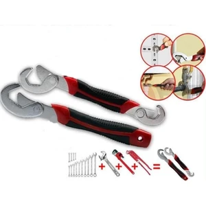 2'li Set Her Vidaya Uyumlu Akıllı Anahtar Takımı 9-32 mm Arası Tüm Vidalara Çok Amaçlı Boru Anahtarı