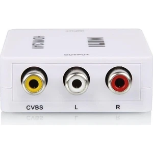 Blue Wings HDMI To Rca Av/cvsb L/r Video 1080P Mini HDMI2AV Hd Video Dönüştürücü