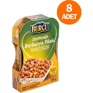 Zeytinyağlı Barbunya Pilaki 200 gr x 8 Adet