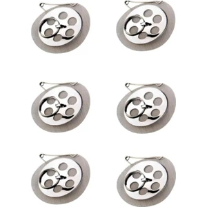 18/10 Paslanmaz Çelik Demlik İçi Çay Süzgeçi 6 Adet