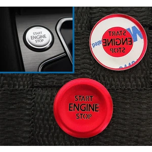 Passat B8 Buton Aksesuar Krom Kırmızı