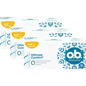 Ob Procomfort Normal Tampon 16LI  3lü Set