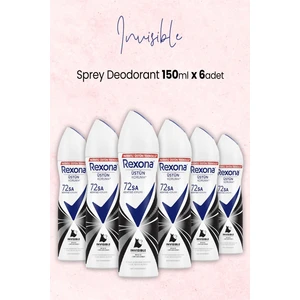 Kadın Sprey Deodorant Invisible 150 ml x 6 Adet