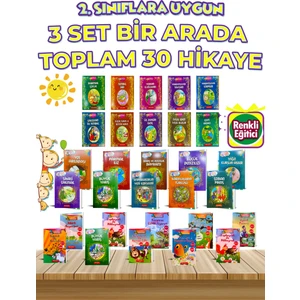 2. Sınıflara Uygun Öğretmen Tavsiyeli Tembel Arı 30'Lu Hikaye Seti