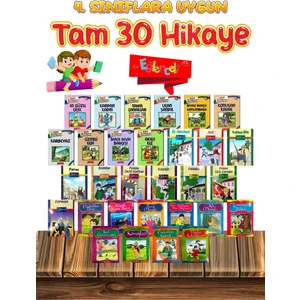 4. Sınıflara Öğretmen Tavsiyeli Okumayı Sevdiren 30'Lu Hikaye Seti