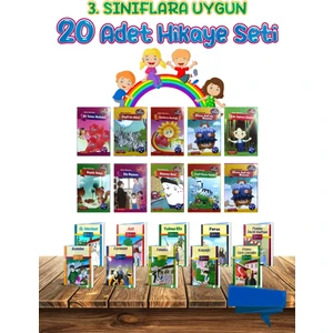 Çöp Düşmaları 3. Sınıflara Uygun Öğretmen Tavsiyeli Okumayı Sevdiren 20'Li Hikaye Seti