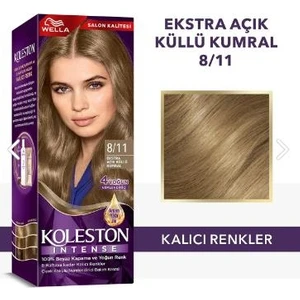 Wella Koleston Intense 8/11 Ekstra Açık Küllü Kumral