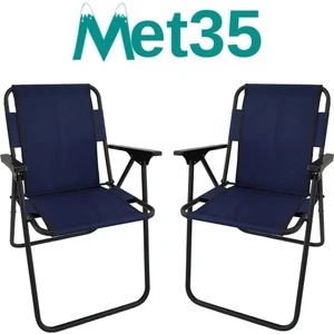 MET35 Katlanır Piknik Sandalyesi-2li