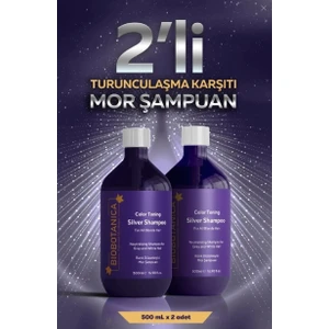 Silver Turunculaşma Karşıtı Mor Şampuan 2 x 500 ml 2 Adet