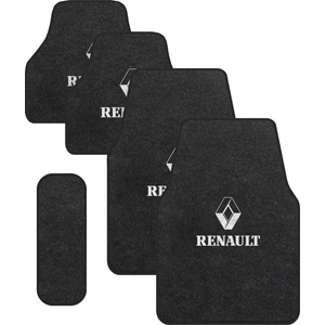 Oto Tuning Renault Halı Paspas Takımı (Kenarları Biyeli)-Oto Halıflex paspas