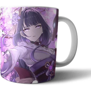 Genshin Impact Raiden Shogun Kupa Bardak Model 5