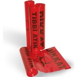 Ofis Turka Tıbbi Atık Poşeti Rulo 80X110 Jumbo Boy ( 10 Adet )