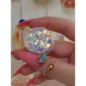 Hb Tasarım Glitter Kremsi, Simli, Yıldızlı Jel Far