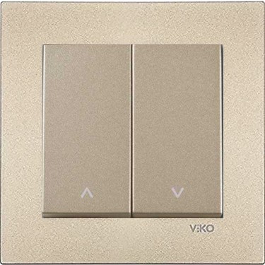 Viko Artline Novella Bronz Jaluzi Kumanda Anahtarı Çerçeveli Fiyatı