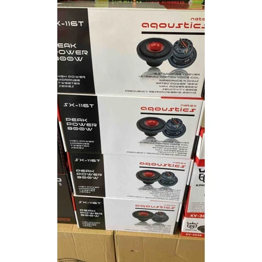 Aqoustics 16 cm Horn Twrterli 800 W 150 Rms Midrange Takımı Fiyatı