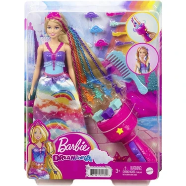 Mattel Barbie Dreamtopia Örgü Saçlı Prenses