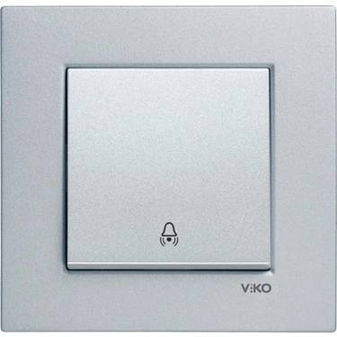 Viko Artline Novella Gümüş Zil Anahtarı
